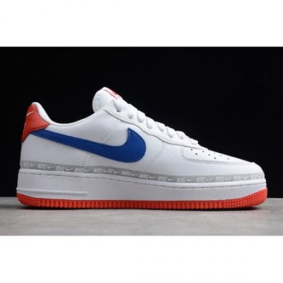 Nike Air Force 1 '07 Lv8 Beyaz / Kırmızı / Mavi Kaykay Ayakkabı Türkiye - HQEJJMCY